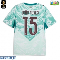Portugal Joao Neves #15 Bortedrakt VM 2026 Kortermet